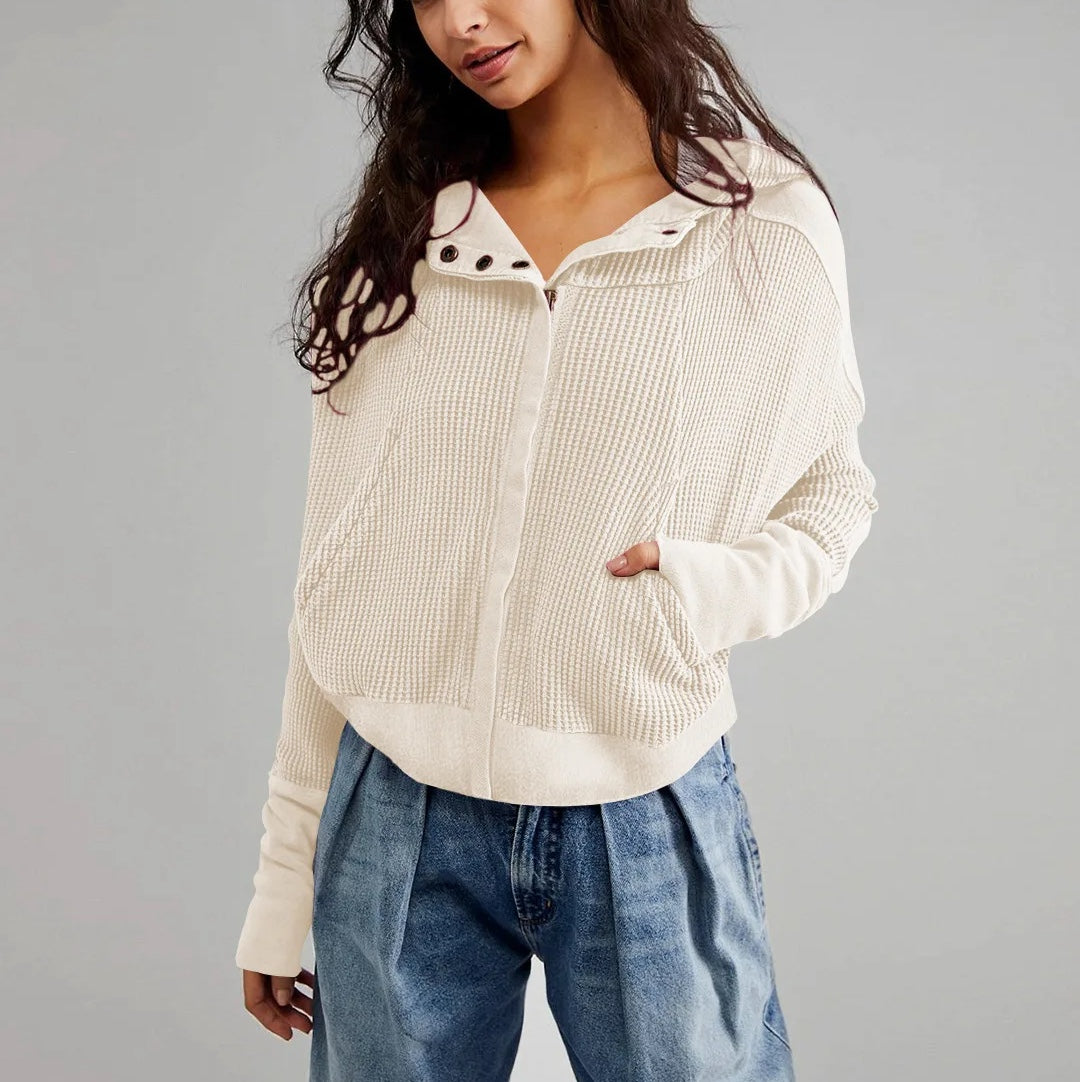 R&B | Lässiger Hoodie mit Strukturiertem GewR&Be Weich und Bequem Perfekt für Den Alltag