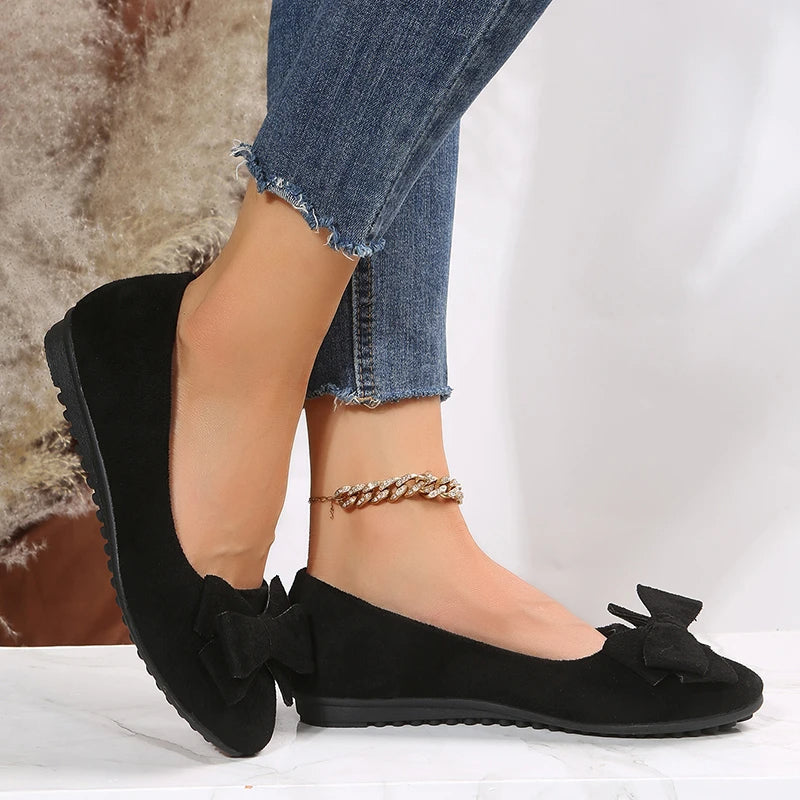 R&B Ballerinas | Schleifendetail & Rutschfeste Sohle