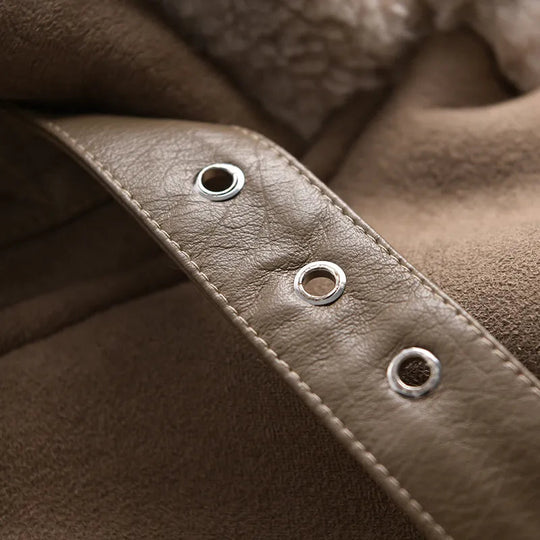 R&B | Wildleder Winterjacke - Warm & Stilvoll