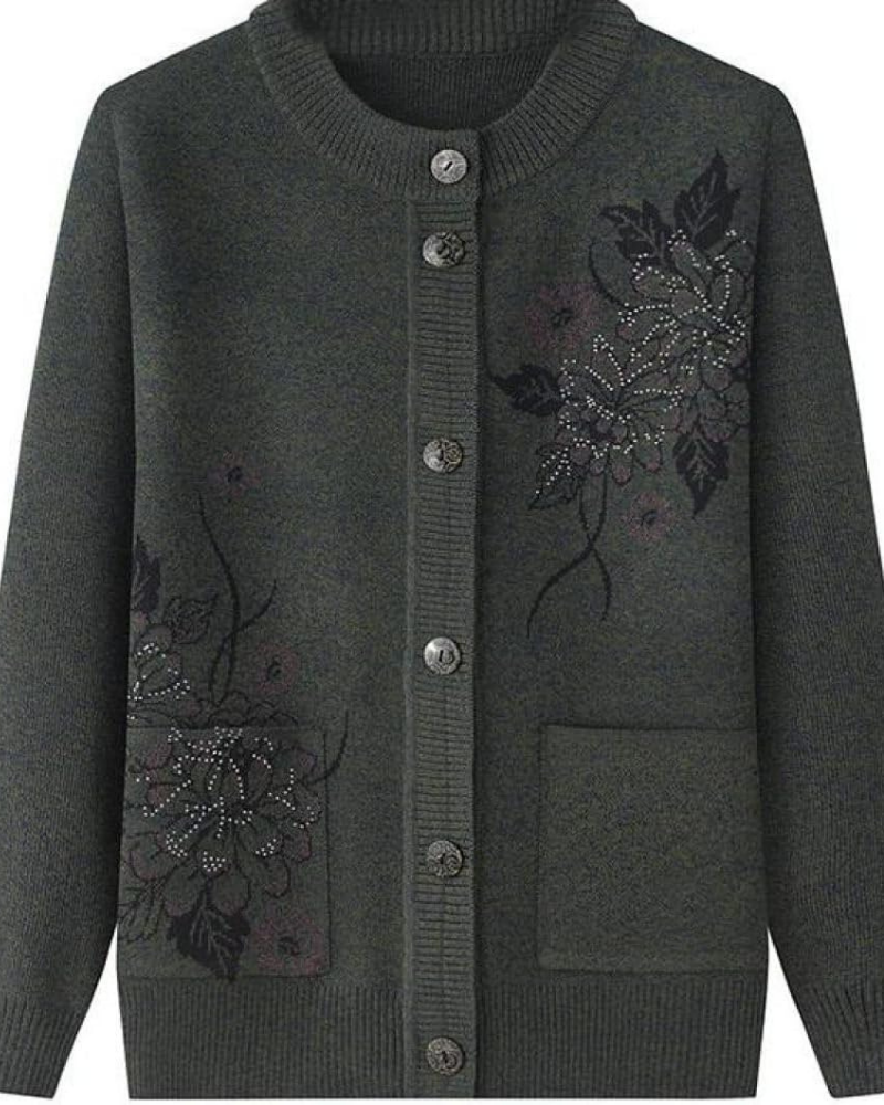 R&B | Floral Charm Strickjacke