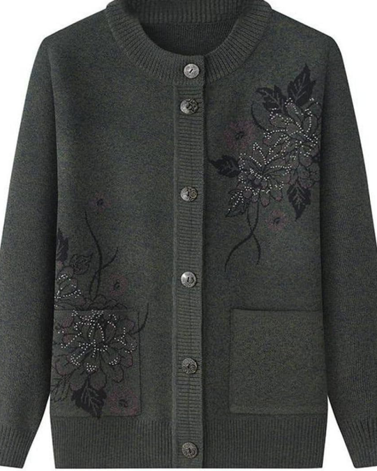 R&B | Floral Charm Strickjacke