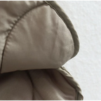 R&B | Bequemes Rundhals gepolstertes Jacket mit Knöpfen Ideal für Herbst/Winter