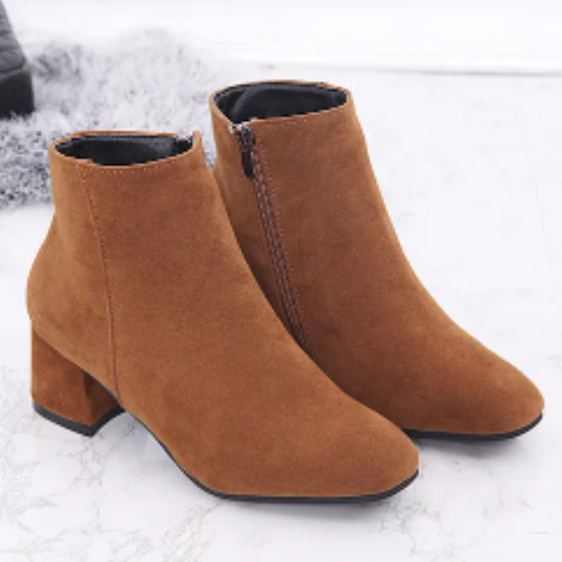 R&B | Moderne Wild Ankle Boots mit Bequemem Absatz Damen Ankle Boots