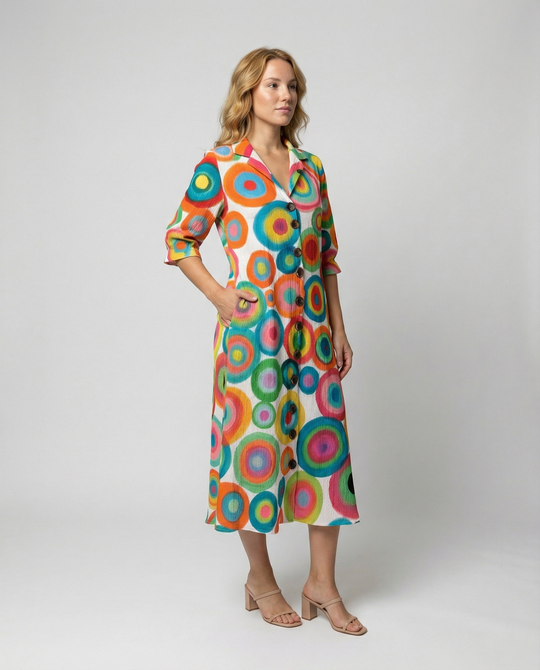 R&B | Klassisches Boho Maxi Kleid