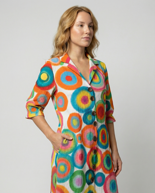 R&B | Klassisches Boho Maxi Kleid