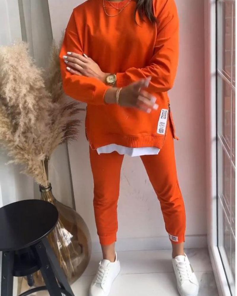 R&B | Sweater und Hose Zweiteiler Set