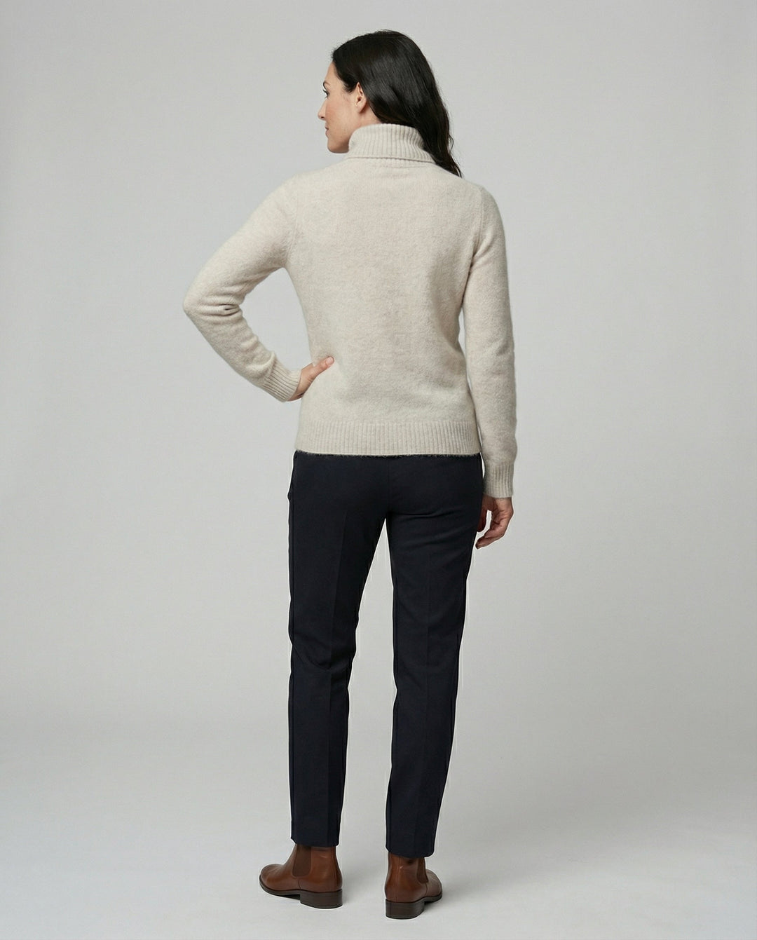 Weicher Rollkragenpullover Damen | R&B