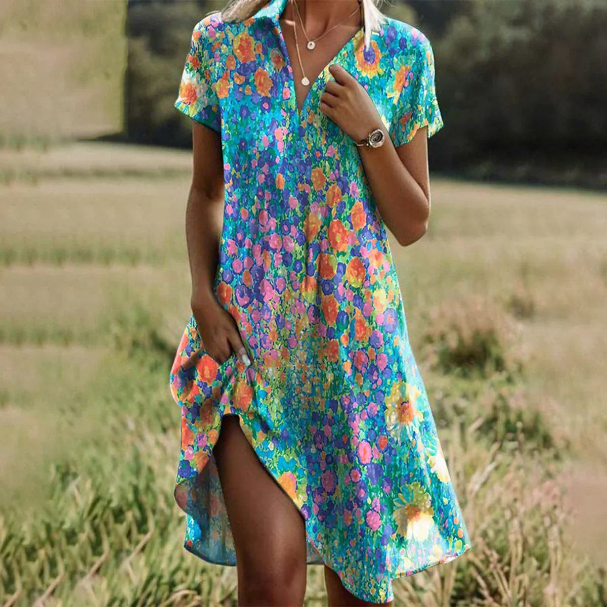 Handgefertigtes Sommerkleid