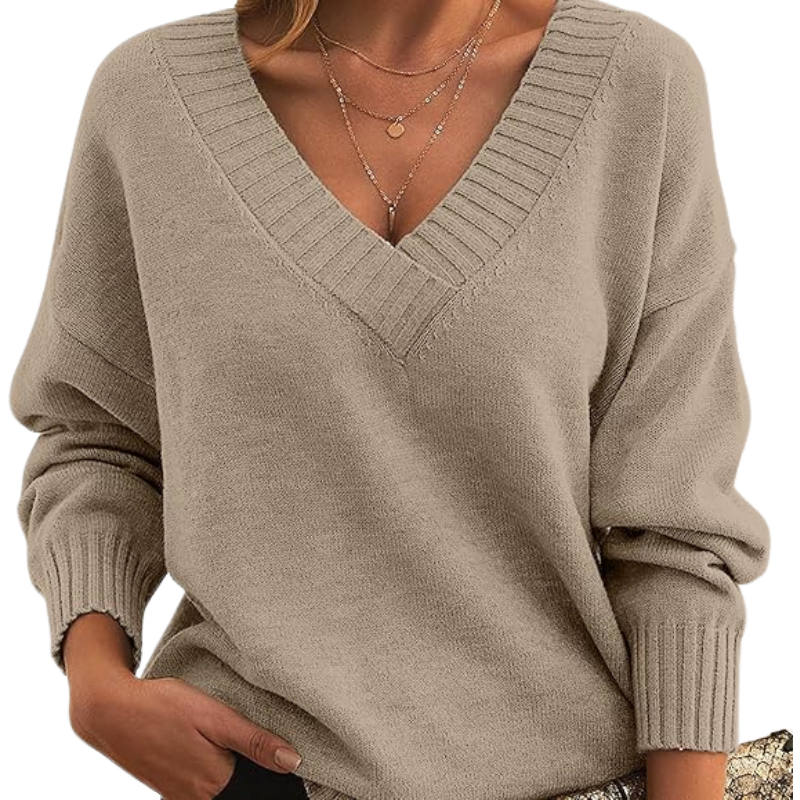 R&B | Schicker V-Ausschnitt Pullover für Frauen