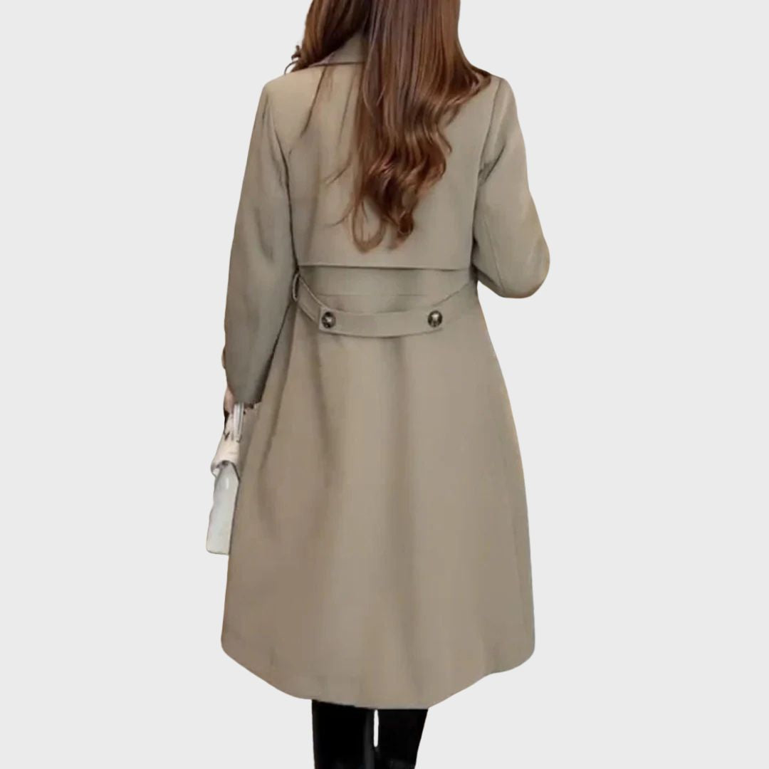 R&B | Doppelreihiger Trenchcoat für Frauen