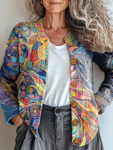 R&B | Psychodelische Kunstjacke