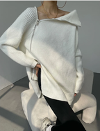 R&B | Pullover mit Stehkragen