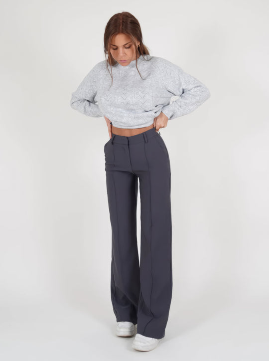 R&B | Taille Damenhose mit Gerader Passform