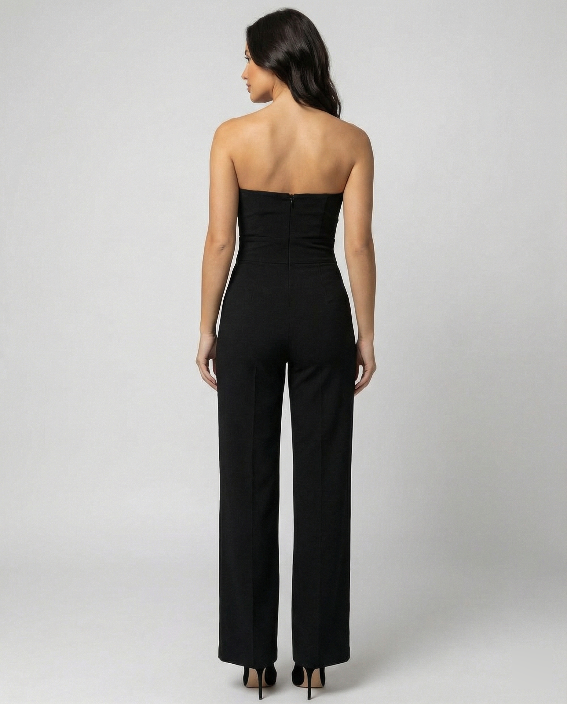 R&B | Off-Shoulder Korsett Jumpsuit