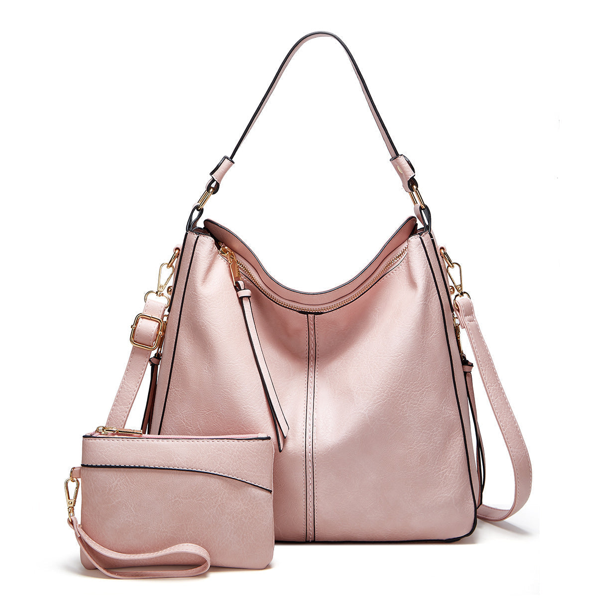 R&B | Leder Tasche mit Großer Kapazität und Seitenfächern