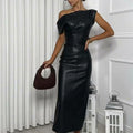 R&B | Asymmetrisches Kleid aus Kunst