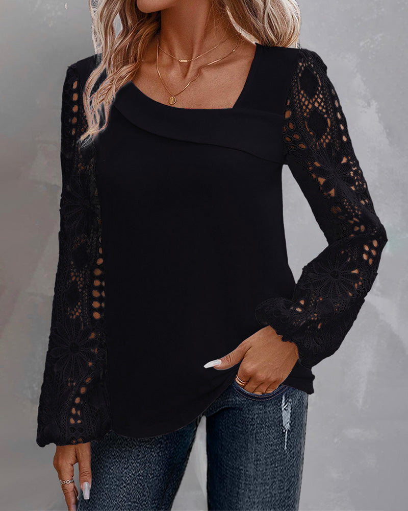 R&B | Bluse mit Spitze