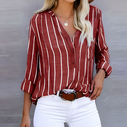 R&B | Modische Bluse für Damen Gestreift