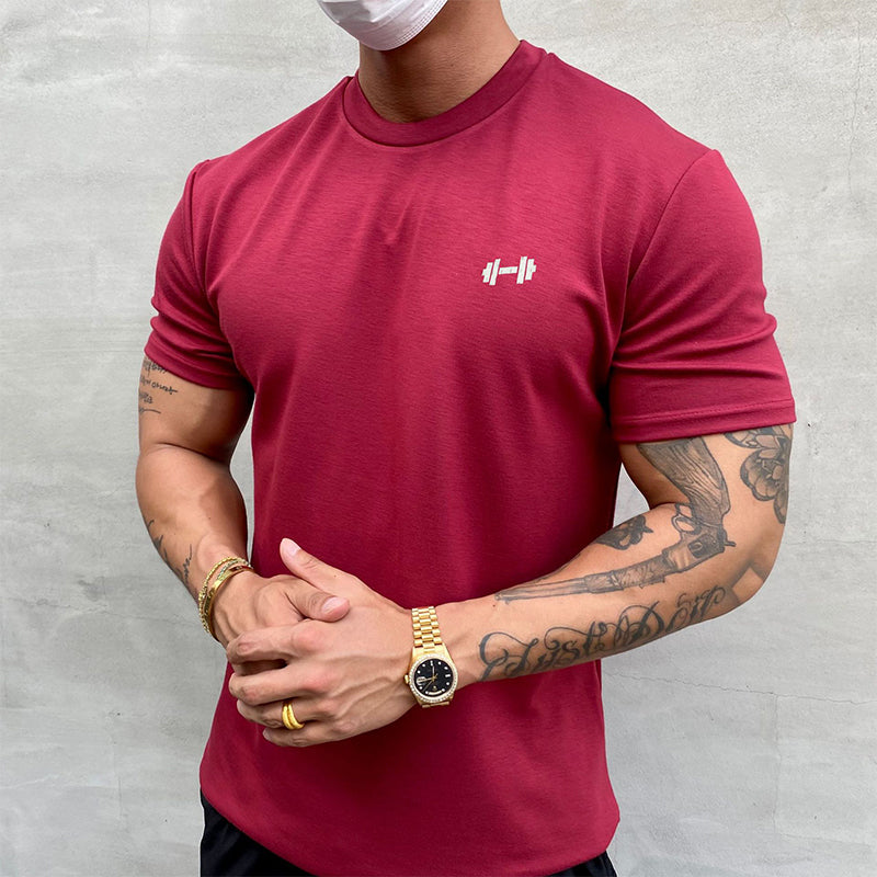 R&B | I T-Shirt aus Elastischem Sportmaterial