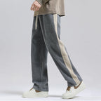 Cord-Jogginghose mit Waffelmuster