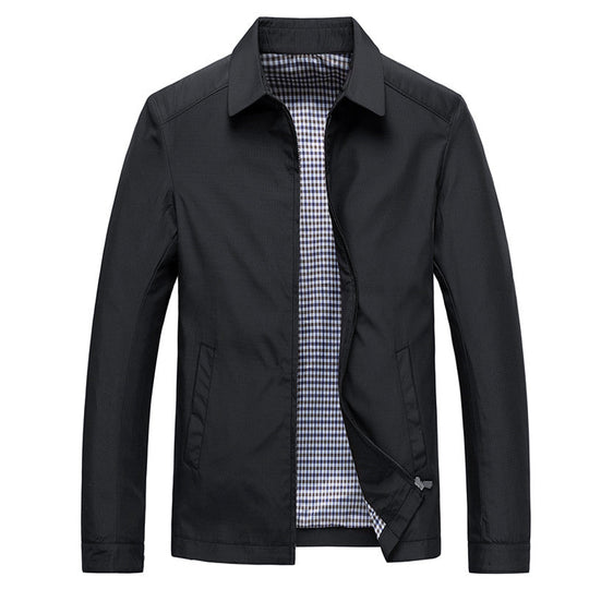 R&B | Casual, Lockere, Winddichte Jacke für Männer