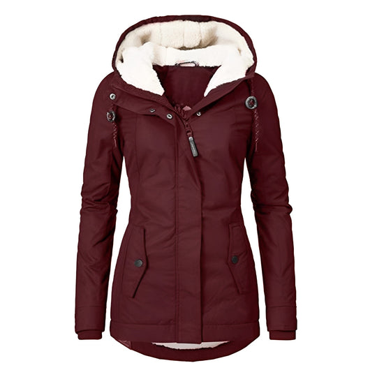 R&B | Bequeme Sherpa-Fleecejacke für Damen