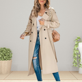 R&B | Stilvoller Langer Trenchcoat - Bequem & Warm