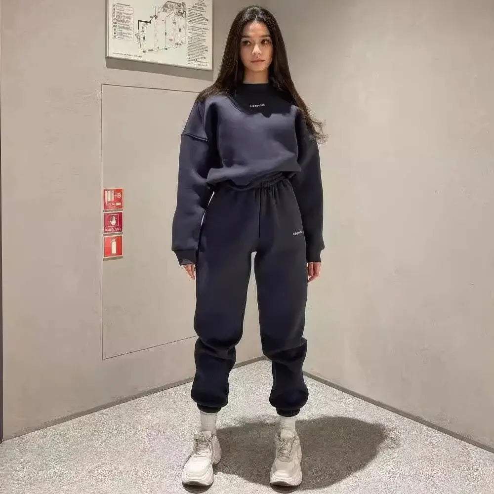 R&B | 2-Teiliger Hoodie und Hosen Set