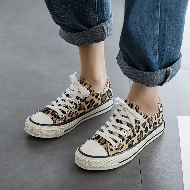 Stylische Leopard Damen Sneaker - Savannah R&B