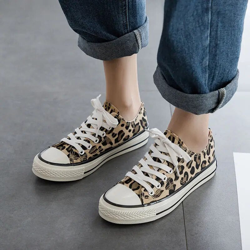 Stylische Leopard Damen Sneaker - Savannah R&B