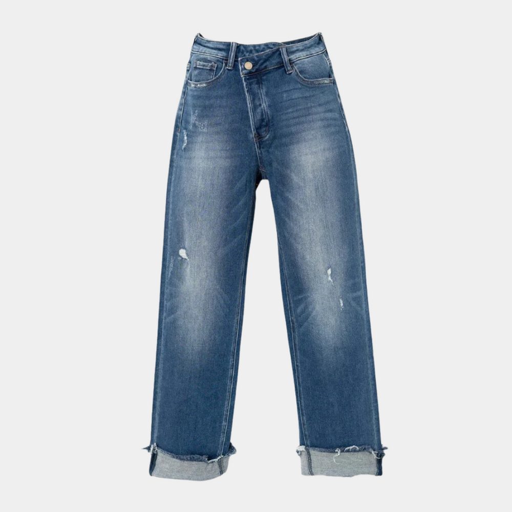 R&B | Jeans Lässig Denim Baumwoll-Saisonale Kollektion