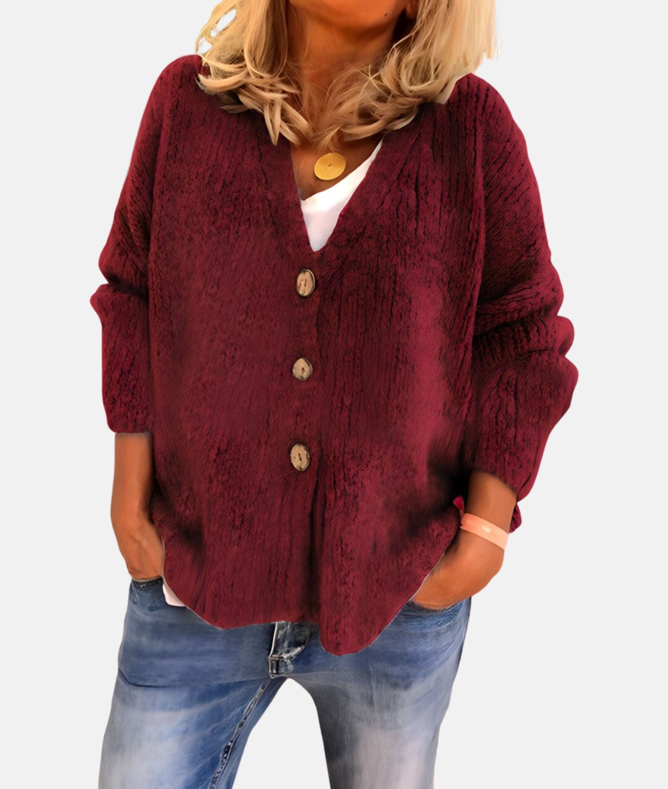 R&B | Cardigan Klassischer Zeitloser Stil Ideal für den Herbst