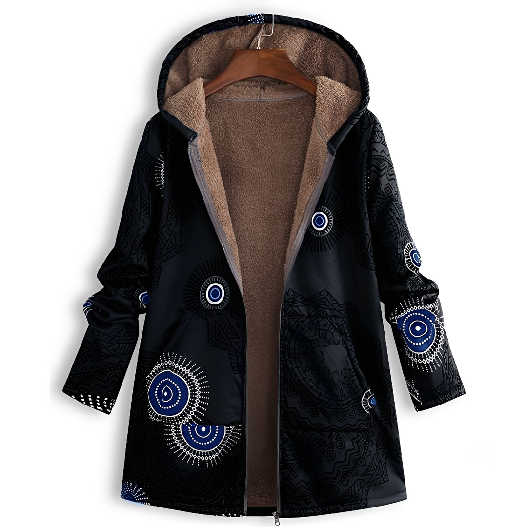 R&B | Vintage-Jacke mit Muster für Damen