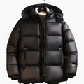 R&B | Lässige Winterjacke für Männer Dick Warm mit Kapuze