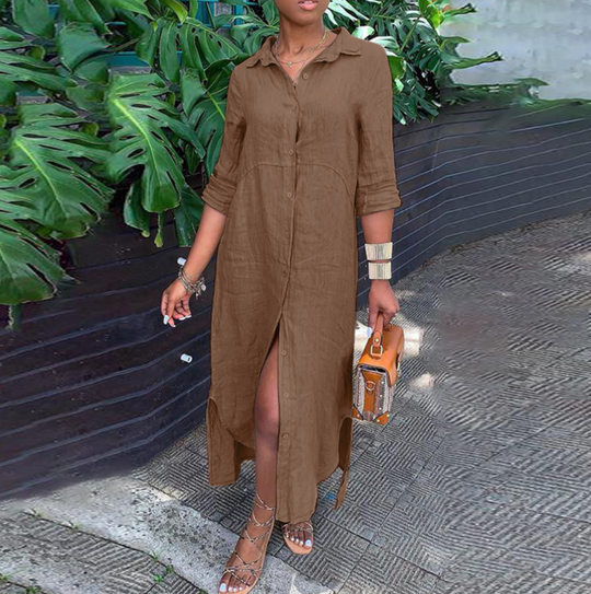 R&B | Bequemes Hemdkleid aus