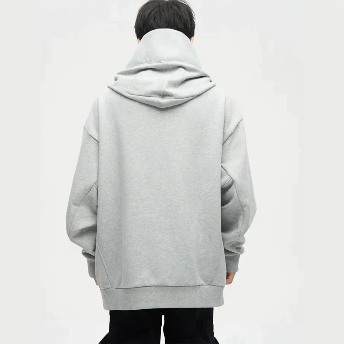 R&B | Ninja-Hoodie mit Doppeltem Ausschnitt