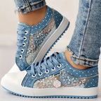 Orthopädische bequeme Turnschuhe für Damen R&B R&B