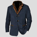 R&B | Retro Kontrastkragenjacke für Herren
