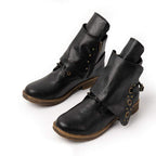 R&B | Bequeme Rutschfest Seitenreißverschluss Stiefelette