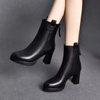 R&B | Damen Stylische Spitzzehen High Heel Stiefel