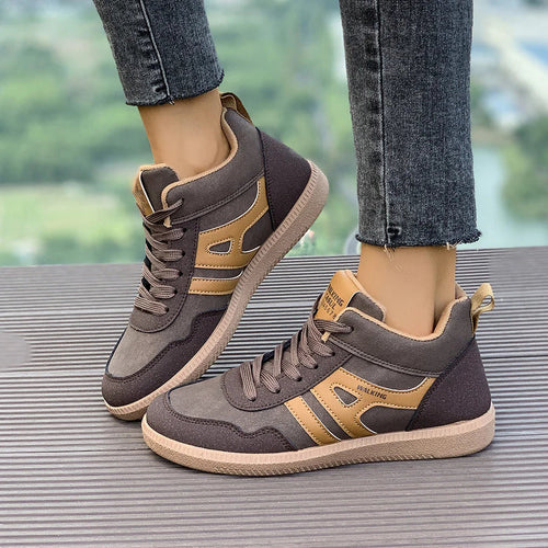 Stylische Flache Sneaker Damen R&B