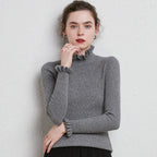 Pullover für Damen mit Rollkragen