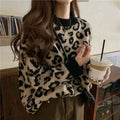 R&B | Stylischer Pullover mit Leopardenmuster