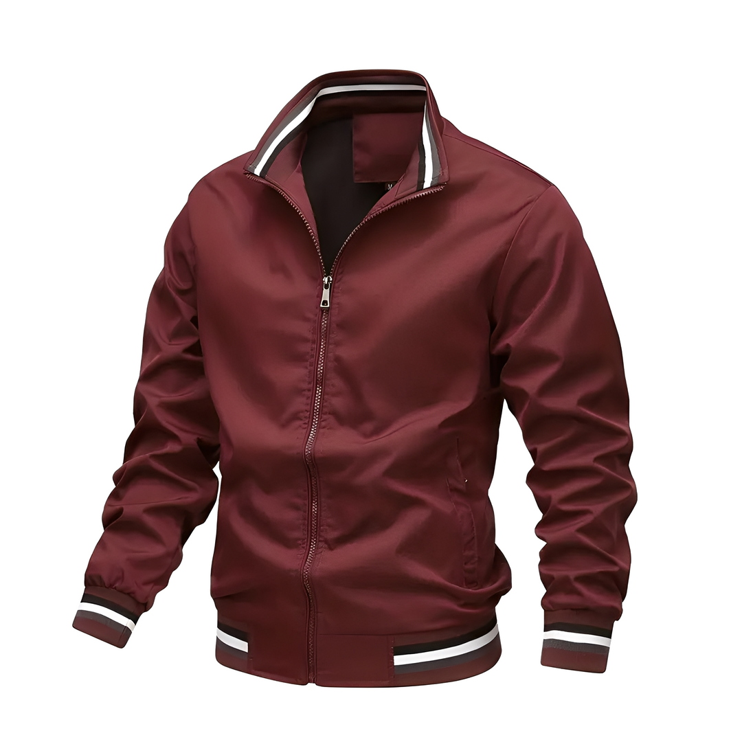R&B | Casual Bomberjacke mit Streifen für Herren