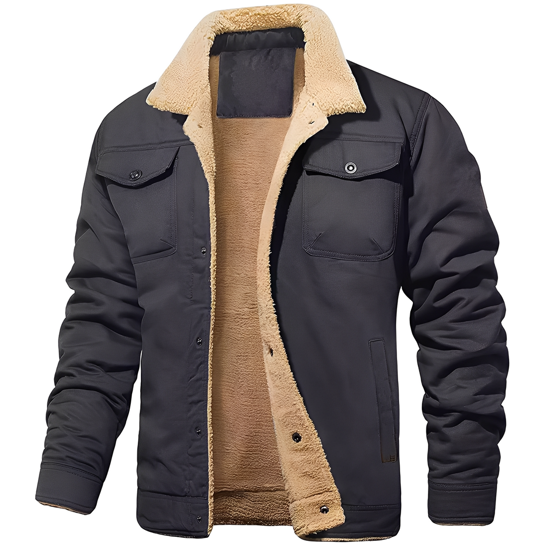 R&B | Freizeitjacke aus Fleece-Twill für Herren