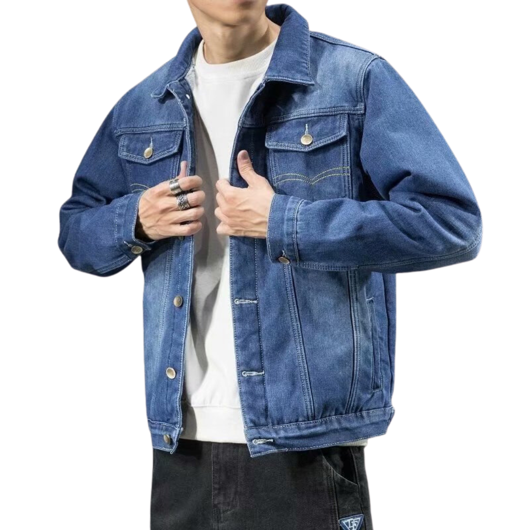R&B | Winter Männer Denim Jacke