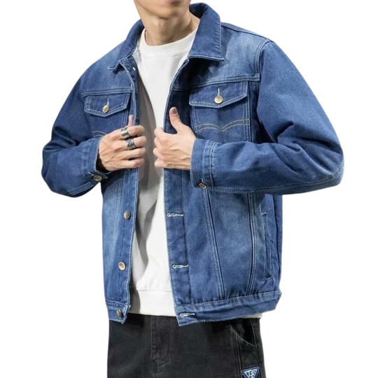 R&B | Winter Männer Denim Jacke