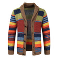 R&B | Farbblockdesign Rollkragenpullover