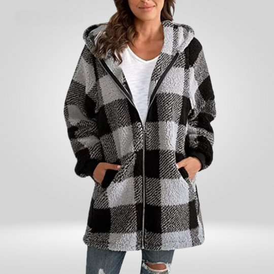 R&B | Schwarzer Mantel Damen
