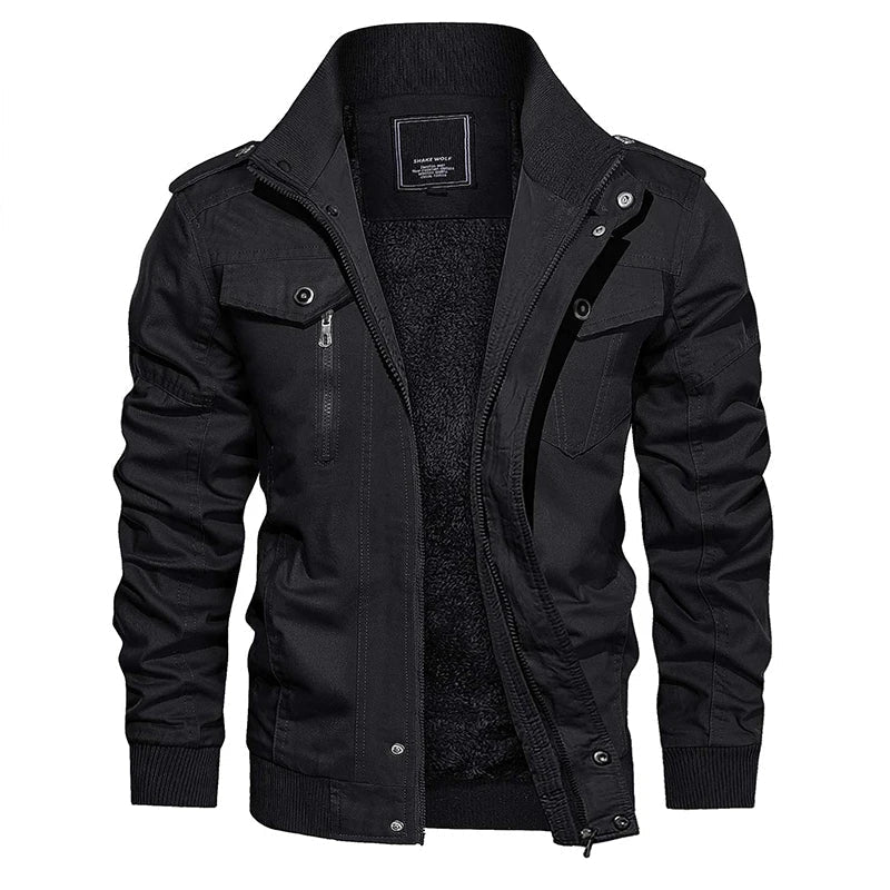 R&B | Moderner und Trendiger Bomber mit Weichem Futter für Männer Perfekt für Den Alltag